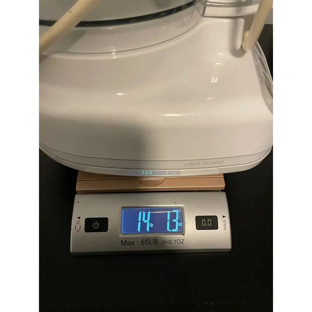 KitchenAid KFP600WW Ultra Power Food Processor White Bowl Lid S Blade France
